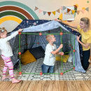 Kit de Construção Cabana Kids + Lona (BRINDE!) + Ebook Desenvolvimento Infantil (BRINDE!)