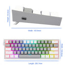 Redragon Cheetah® - Teclado mecânico K688, RGB, Switch Outemu MK2