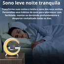 Caixa de Som  Carregador Sem Fio Bluetooth Lâmpada De Mesa LED e Relógio.