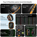 Smartwatch Relógio Militar a prova d'água , bluetooth , monitoramento , chamadas.