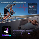 Smartwatch Relógio Militar a prova d'água , bluetooth , monitoramento , chamadas.