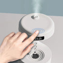 Anti Gravidade Humidificador, Purificador de ar ultrassônico com luz, Spray de água suspenso, Perfume Aromaterapia, 800ml, Novo, 2024